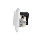 Busch-Jaeger Reflex SI Set: USB-A+C-Steckdose 20 EUCB2USBAC-214 + Schuko Steckdose 20 EUC-214 + 2-fach Rahmen 2512-214, Alpinweiß