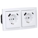 Busch-Jaeger solo USB-Set: : 2x USB-A+C Steckdose  20...