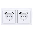 Busch-Jaeger solo USB-Set: : 2x USB-A+C Steckdose  20...