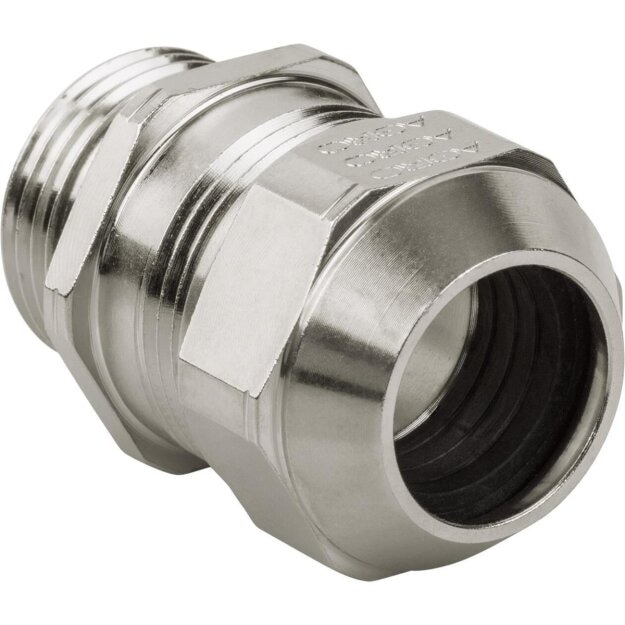 Kaiser 1180.12.075LF Kabelverschraubung Progress AgreenO EMV M12 lang Kabel Ø60-75mm mit Kontakthülse Messing CuZn21Si3P bleifrei