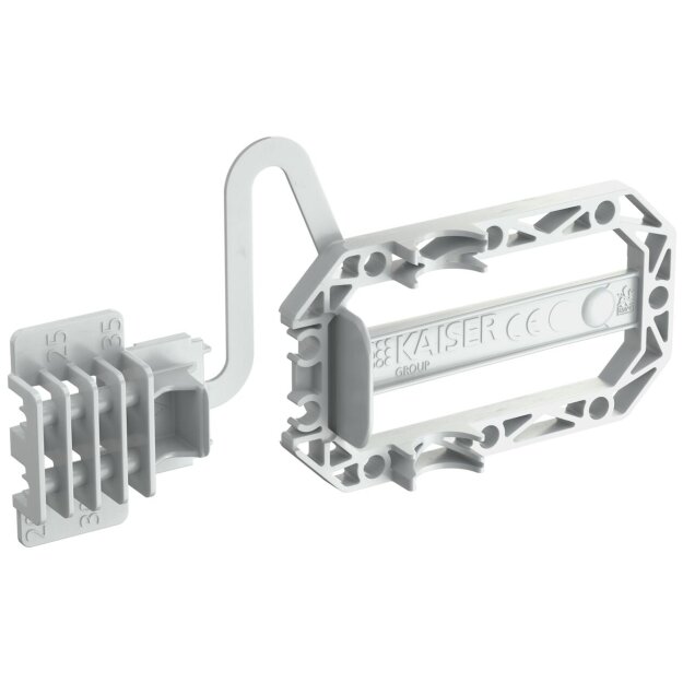 Kaiser 1261-00 Betonbau Prefix®-Universal-Auflager 1-teilig für obenliegenden Einbau zur Befestigung an der Bewehrung