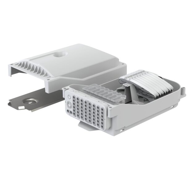 Kaiser AT29361 Connectivity Glasfaser-Gebäudeverteiler Gf-GV 96 Fasern HS 48 Ausgänge IP65 8 mm