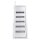 B-WARE Hager VU60NC Unterputz Verteiler Volta UPV 60PLE 5-reihig mit Tür 880x348x94,5mm