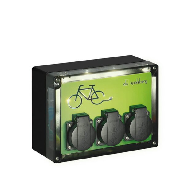 Spelsberg 20013401 Fahrradladestation TG BCS 3 BE/FR LED