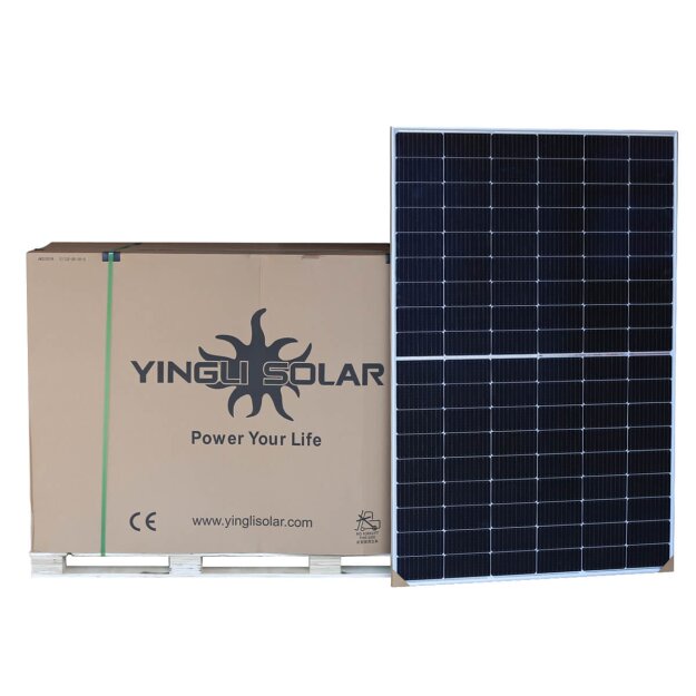 Yingli Solar YLM-J 108 Cell (M10) 36 Stück PV-Module Photovoltaik-Modul 405W Silverframe 1500V MC4 Compatible