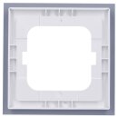 MDT BE-GTR163W.01 Glasrahmen 1-fach für 63 mm Programme Weiß
