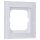 MDT BE-GTR163W.01 Glasrahmen 1-fach für 63 mm Programme Weiß