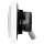 Busch-Jaeger Unterputz-Radio-Set: 8217 U-101 Busch-Radio BTconnect DAB+ + 8252-84-101 Zentralscheibe für Busch-Radio DAB+ + 8223 U Lautsprecher-Einsatz + 8253-84 Zentralscheibe Studioweiß carat® + 1722-184K future® linear-Abdeckrahmen 2-fach