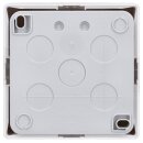 Elsner 20555 Aufputzgehäuse 55 mm Weiß