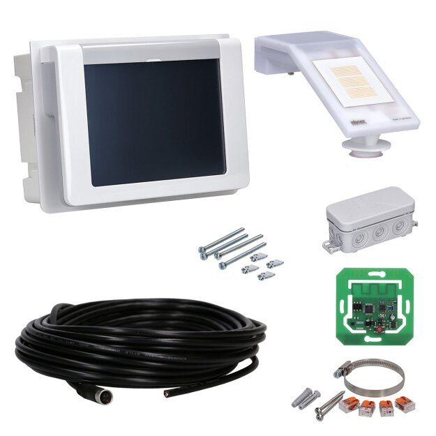 Elsner 60122 WS1000 Color-6 Gebäudesteuerung für 6 Antriebe 230 V Weiß