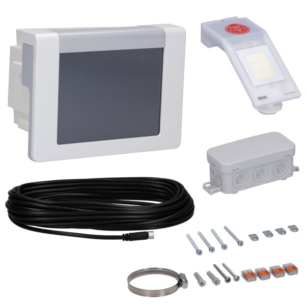 Elsner 60135 WS1 Color-1 Gebäudesteuerung für 1 Antrieb 230 V Weiß