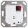 Elsner 70629 KNX T-Unterputz Touch Temperatursensor mit Touch-Tasten Reinweiß RAL 9010