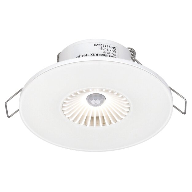 Elsner 70681 Intra-Sewi KNX TH-L-Pr Einbau-Präsenz-/ Helligkeits- / Raumklimasensor Reinweiß RAL 9010