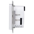 Elsner 71050 Cala KNX T 202 Sunblind RAL 9010 Raumtemperatur-Regler / Taster für 2x Sonnenschutz Weiß Reinweiß RAL 9010