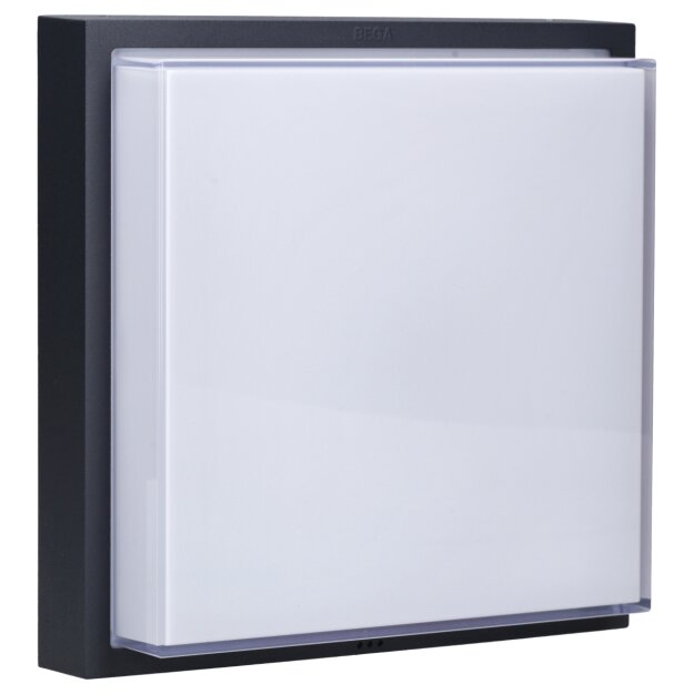 Bega 24769K3 Decken- und Wandleuchte für den Innen- & Außenbereich Grafit 3000 K 7,8 W 500 lm on/off-Netzteil