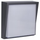 Bega 24856AK3 Wandleuchte für den Innen- & Außenbereich Silber 3000 K 7,8 W 400 lm on/off-Netzteil