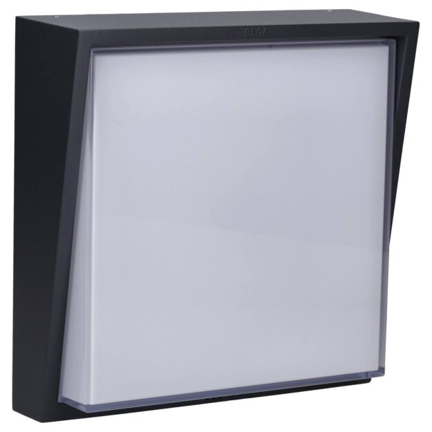 Bega 24857K3 Wandleuchte für den Innen- & Außenbereich Grafit 3000 K 13,5 W 800 lm on/off-Netzteil