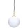 Bega 45485.4K27 Pendelleuchte für den Innenbereich Messing 2700 K Sockel E 27 inkl. 1x LED-Leuchtmittel dimmbar BEGA 13548