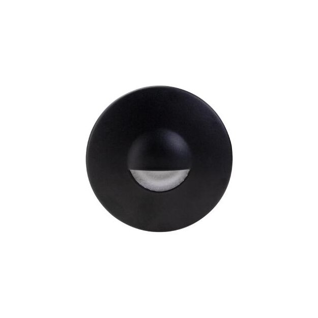 Brumberg 10371083 LED-Wandeinbauleuchte 230 V AC 3 W schwarz rund