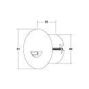 Brumberg 10371083 LED-Wandeinbauleuchte 230 V AC 3 W...