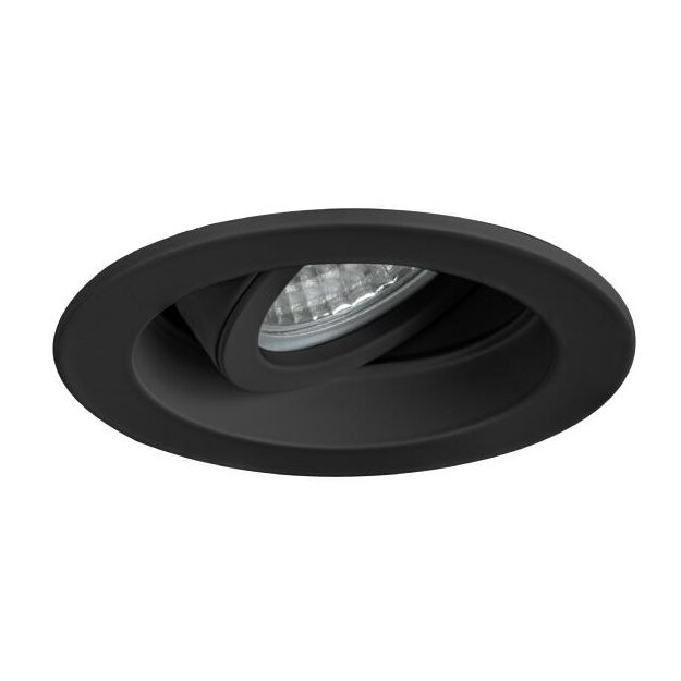 Brumberg 36063080 Einbaustrahler GU10 maximal 50 W schwarz rund