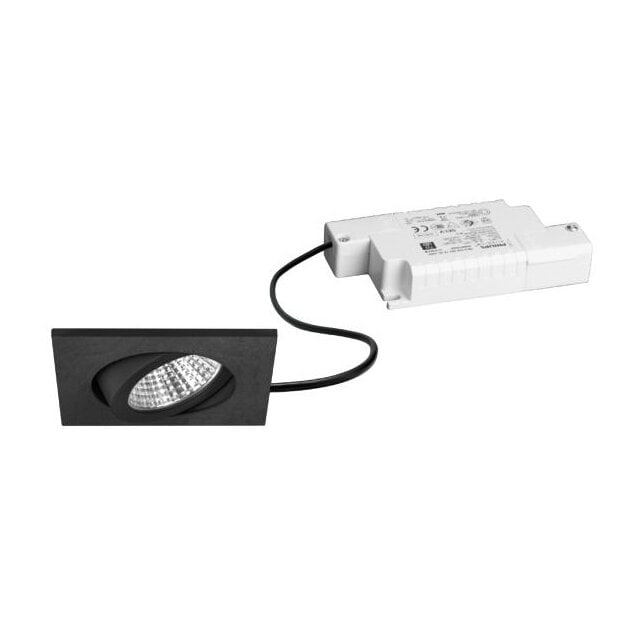 Brumberg 39365183 LED-Einbaustrahler 230 V AC 6 W strukturschwarz