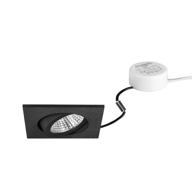 Brumberg 40365183 LED-Einbaustrahler 230 V AC 6 W strukturschwarz