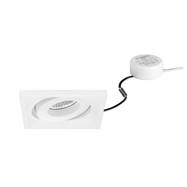Brumberg 40397173 LED-Einbaustrahler 230 V AC 7 W strukturweiß