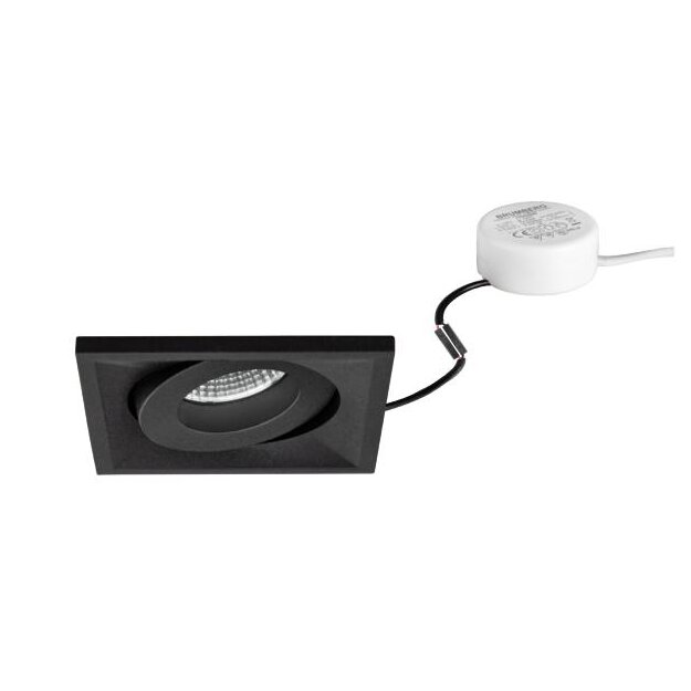 Brumberg 40397183 LED-Einbaustrahler 230 V AC 7 W strukturschwarz