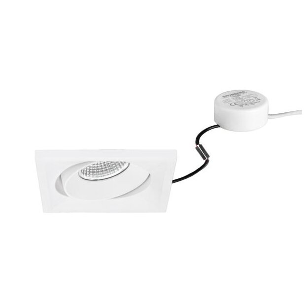 Brumberg 40399173 LED-Einbaustrahler 230 V AC 7 W strukturweiß