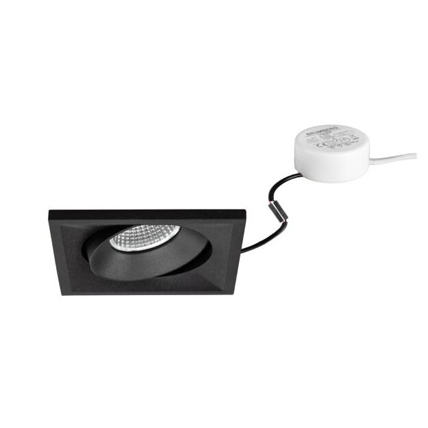 Brumberg 40399183 LED-Einbaustrahler 230 V AC 7 W strukturschwarz