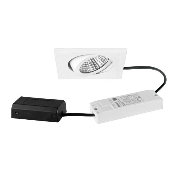 Brumberg 41465173 LED-Einbaustrahler 230 V AC 6 W strukturweiß
