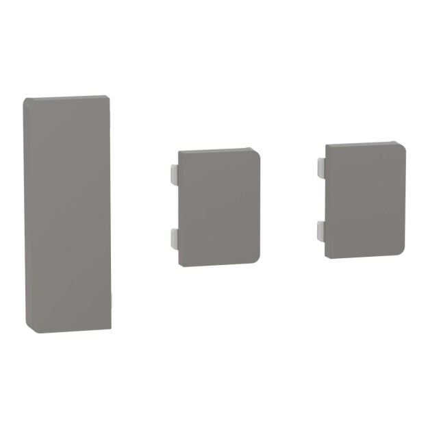 Merten MEG6193-6050 Tastsensor Flex KNX Merten System Design 3-fach Wippe Nickelmetallic