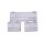 Merten MEG6193-6034 Tastsensor Flex KNX Merten System Design 3-fach Wippe Anthrazit