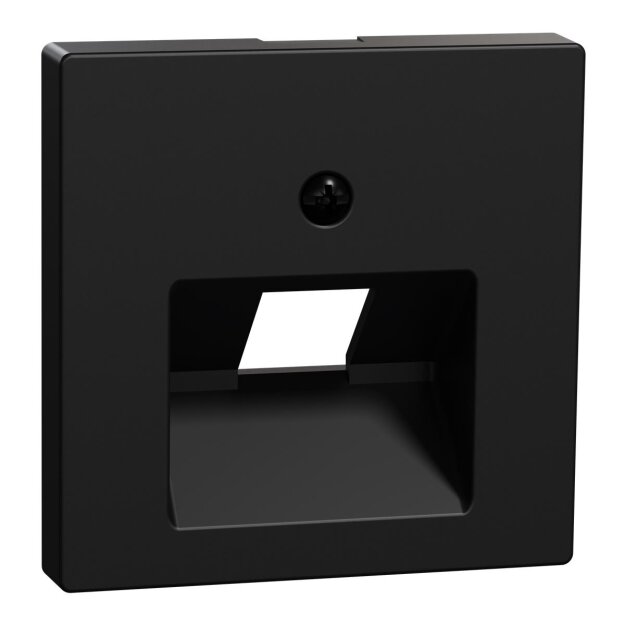 Merten MEG4521-0403 Zentralplatte für UAE-Einsatz 1-fach schwarz matt System M