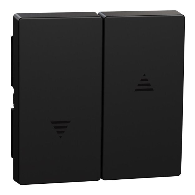 Merten MEG3855-0403 Wippe für Rollladenschalter und -taster schwarz matt System M
