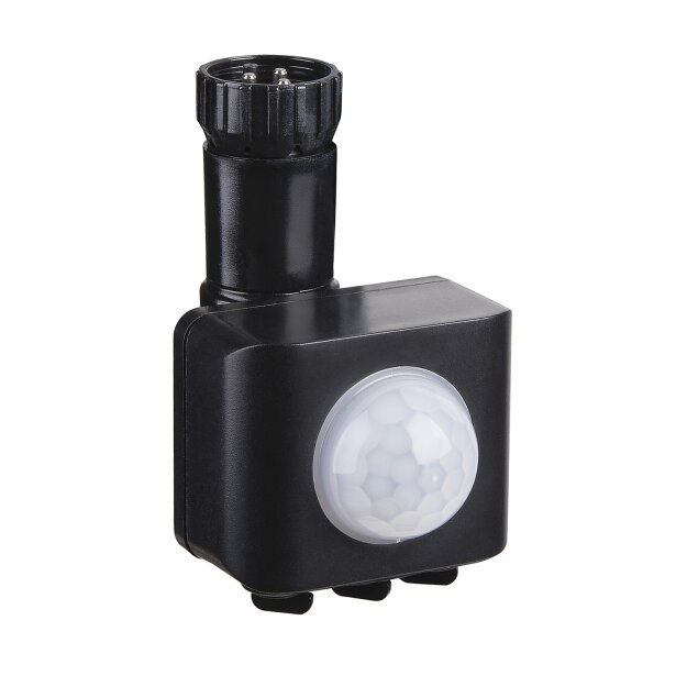 SLV 1006326 Floodi Sensor Bewegungsmelder Schwarz