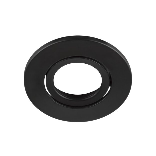 SLV 1007091 Universal Downlight Abdeckung für Downlight IP20 schwenkbar rund Schwarz