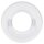 SLV 1007097 Universal Downlight Abdeckung für Downlight IP65 rund Weiss