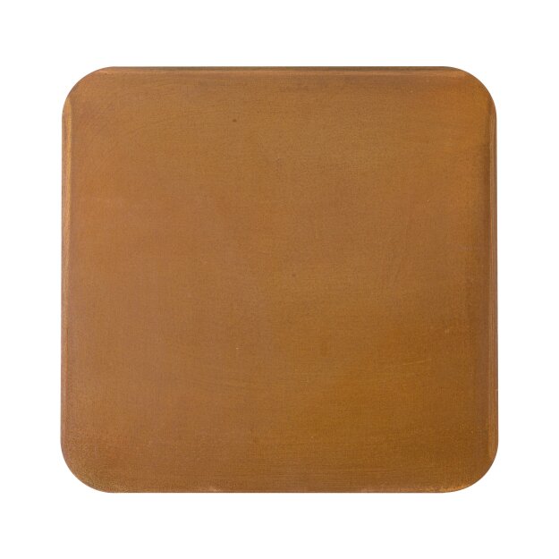 SLV 1006317 Mana Rusty Leuchtenschirm eckig Rost