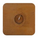SLV 1006317 Mana Rusty Leuchtenschirm eckig Rost