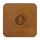 SLV 1006317 Mana Rusty Leuchtenschirm eckig Rost