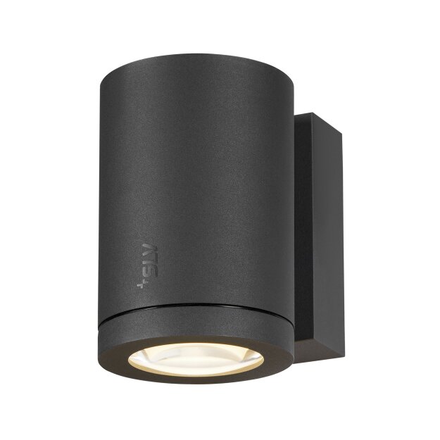 SLV 1006328 Enola Oculus WL Single Wandaufbauleuchte Anthrazit 11W 1000/1100lm 3000/4000K CRI90 100°