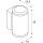 SLV 1006329 Enola Oculus WL Up/Down Wandaufbauleuchte Anthrazit 20W 1880/2120lm 3000/4000K CRI90 100°