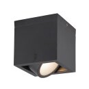 SLV 1006316 Eskina Frame CL Single Deckenaufbauleuchte Anthrazit 15W 1100/1200lm 3000/4000K CRI80 95°