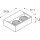 SLV 1006314 Eskina Frame WL Double Wandaufbauleuchte Anthrazit 27W 2200/2400lm 3000/4000K CRI80 95°