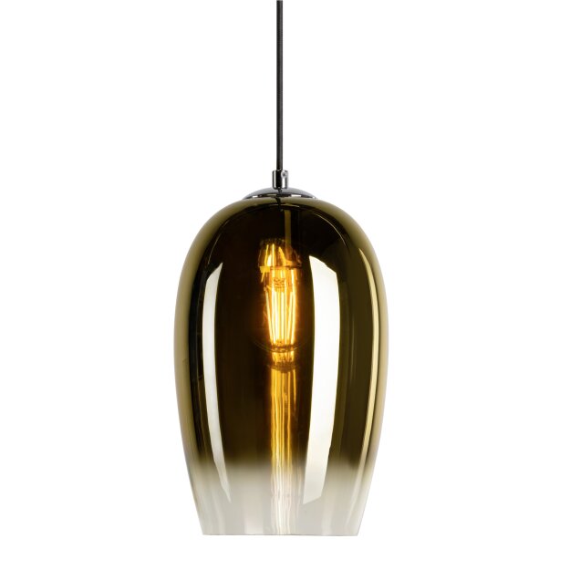 SLV 1006403 Pantilo Oval PD E27 Pendelleuchte Gold