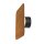 SLV 1006319 Mana Base WL Phase Wandaufbauleuchte Anthrazit rund 15W 800/820lm 2700/3000K CRI90 Dimmbar
