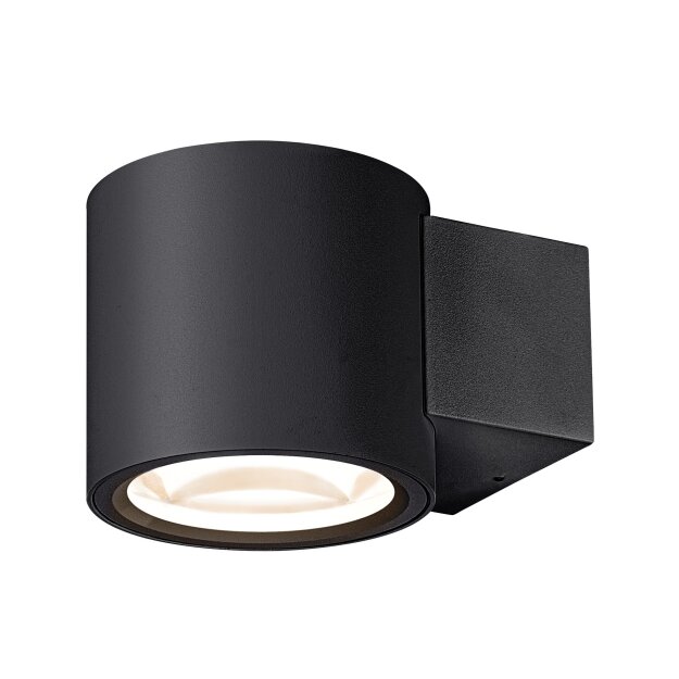 SLV 1006307 Oculus WL Phase Wandaufbauleuchte Schwarz 85W 570lm 2000-3000K CRI90 100° Dimmbar