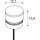 SLV 1006393 M-POL S Polehead Shader Leuchtenkopf Anthrazit 19W 520/550lm 2700/3000K CRI90 DALI